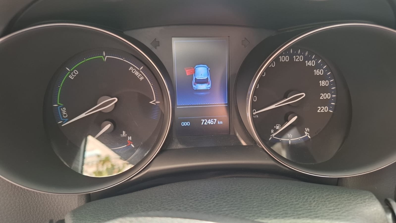 km